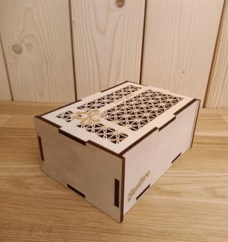 Geschenke und Schmuckbox mit Motiv Nr.8 158x114x70mm